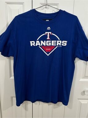 Majestic Texas Rangers Shirt